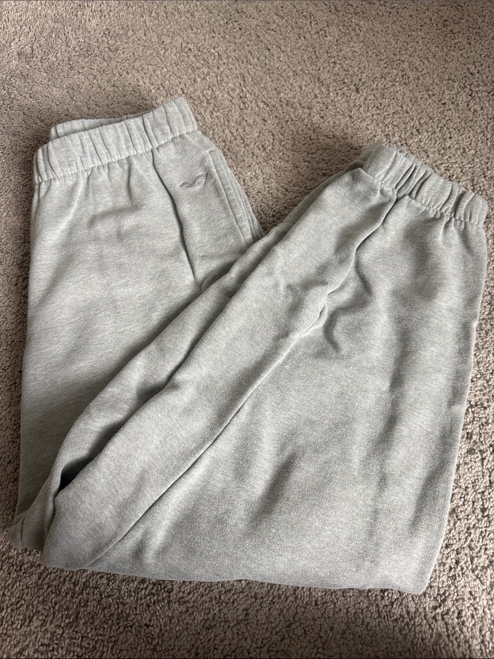 Hollister women’s Light Gray Jogger Sweatpants - Soft Fleece